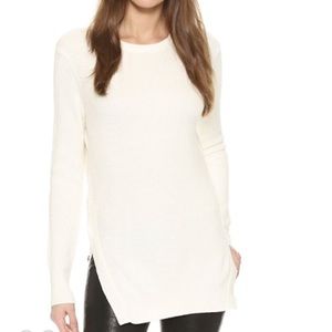 Equipment white sweater S